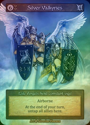 【FOIL】[Earth] Silver Valkyries [beta-Elite]